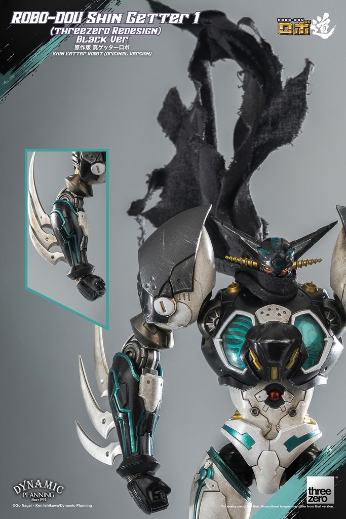 ROBO-DOU-Shin-Getter-1-threezero-Redesign-Black-Ver