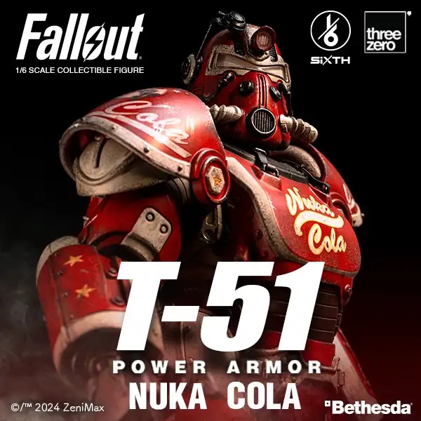 Fallout 1/6 T-51 Nuka Cola Power Armor
