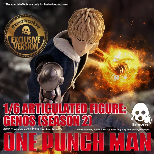 ONE-PUNCH MAN  1/6 Articulated Figure: Genos (SEASON 2)  Deluxe Version