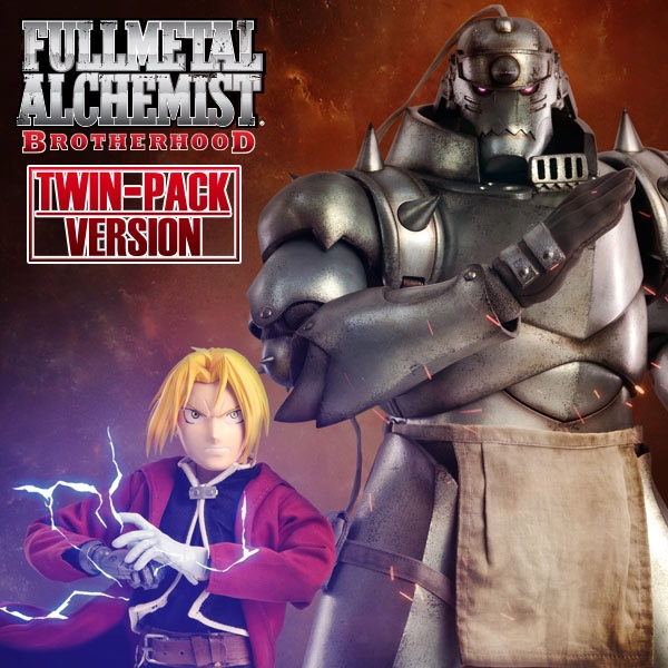 Fullmetal Alchemist: Brotherhood - Twin-Pack *US domestic delivery only