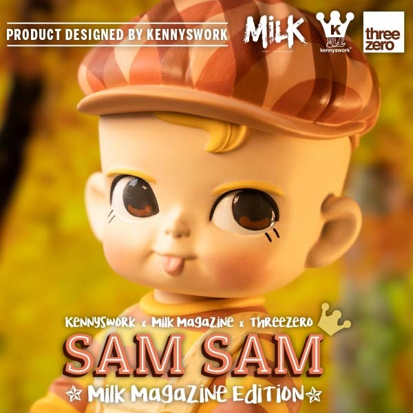 Kennyswork X threezero Sam Sam Milk Magazine Edition