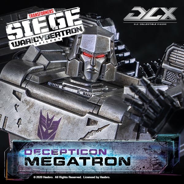 Hasbro x Threezero Presents DLX Megatron Transformers: War For Cybertron Trilogy  DLX Collectible Series  *US domestic delivery only