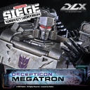 Hasbro x Threezero Presents DLX Megatron Transformers: War For Cybertron Trilogy  DLX Collectible Series  *US domestic delivery only