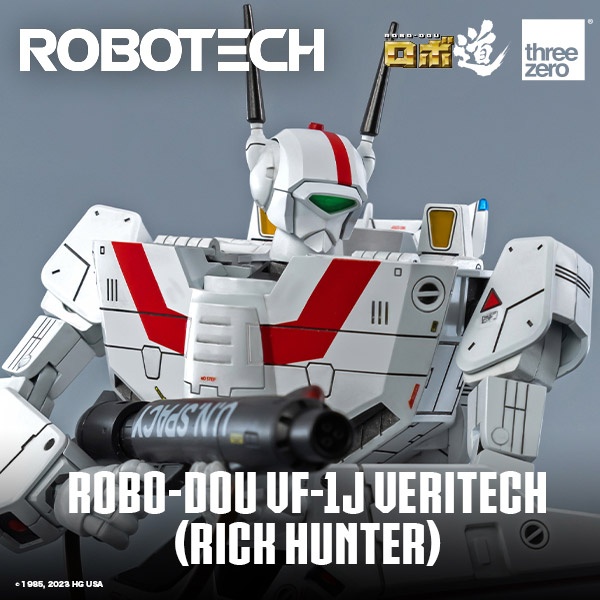 Robotech ROBO-DOU ROBOTECH VF-1J Veritech (Rick Hunter)