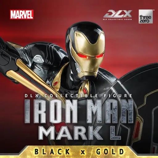 [547] Marvel DLX Iron Man Mark 50 (Black X Gold)
