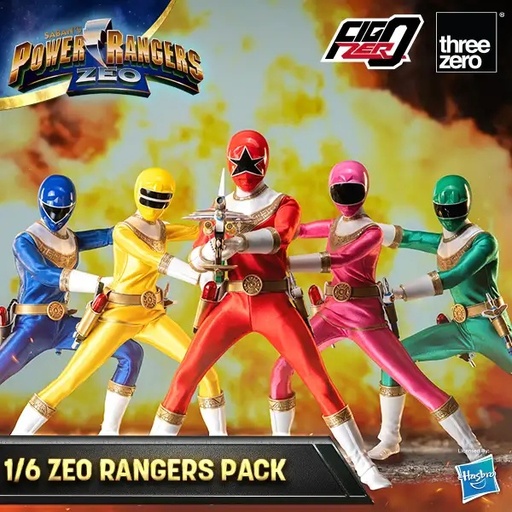 [496] Power Rangers Zeo FigZero 1/6 Zeo Power Rangers Pack