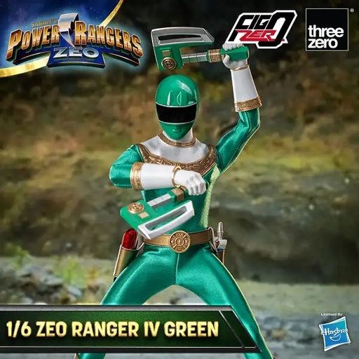 [492] Power Rangers Zeo	 FigZero 1/6 Zeo Power Ranger IV Green