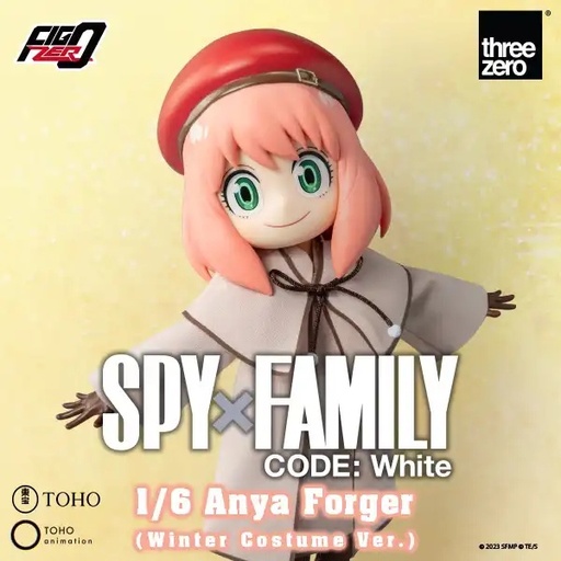 [458] SPY×FAMILY CODE: White FigZero 1/6 Anya Forger (Winter Costume Ver.)