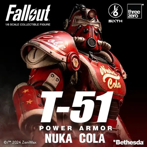 [446] Fallout 1/6 T-51 Nuka Cola Power Armor