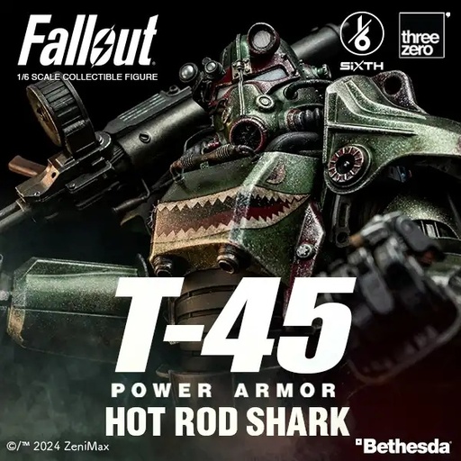 [435] Fallout 1/6 T-45 Hot Rod Shark Power Armor