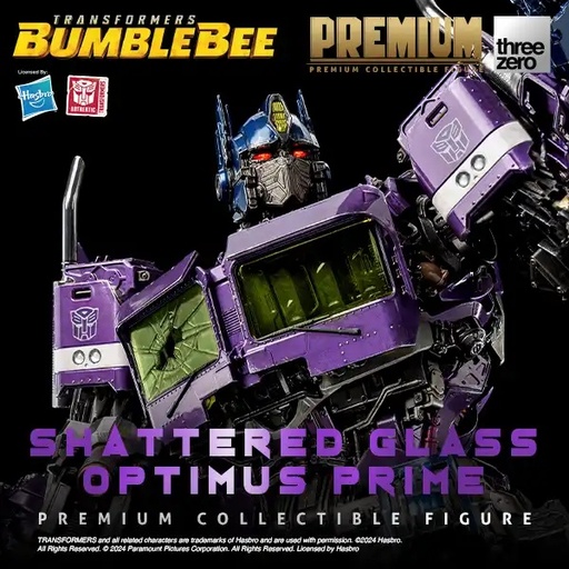 [396] Transformers: Bumblebee PREMIUM Shattered Glass Optimus Prime