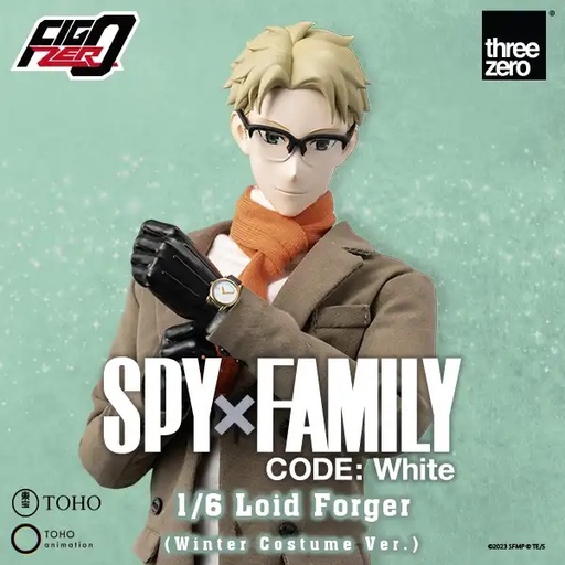 [393] SPY×FAMILY CODE: White FigZero 1/6 Loid Forger (Winter Costume Ver.)