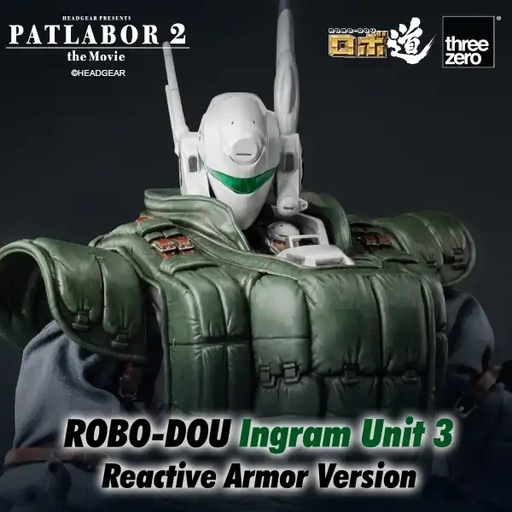 [384] Patlabor 2: The Movie ROBO-DOU Ingram Unit 3 Reactive Armor Version