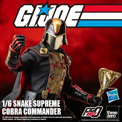 [370] G.I. Joe FigZero 1/6 Snake Supreme Cobra Commander