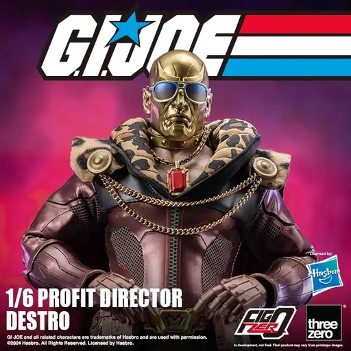 [366] G.I. Joe FigZero 1/6 Profit Director Destro