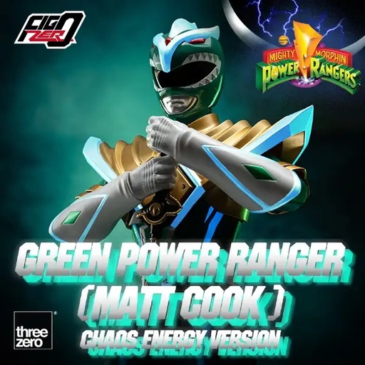 [333] Mighty Morphin Power Rangers FigZero 1/6 Green Power Ranger (Matt Cook) Chaos Energy Version