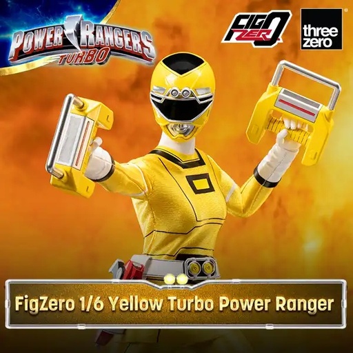 [227] Power Rangers Turbo FigZero 1/6 Yellow Turbo Power Ranger