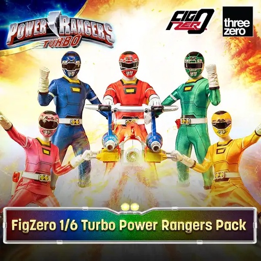 [226] Power Rangers Turbo FigZero 1/6 Turbo Power Rangers Pack