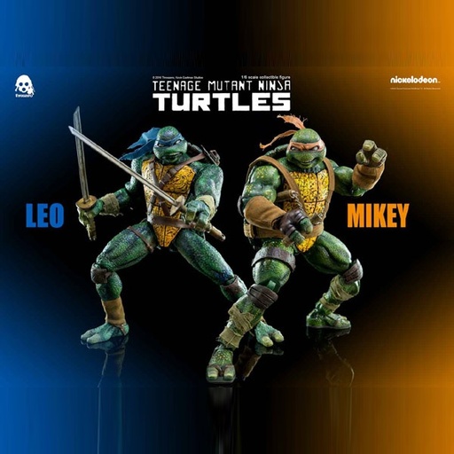 [1925] Kevin Eastman TMNT Leo & Mikey Exclusive Set 2016