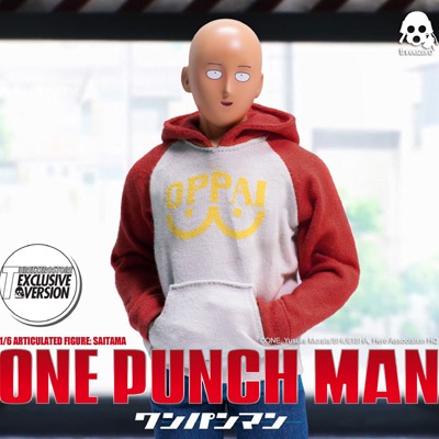 [1858] One-Punch Man 1/6 Articulated Figure: SAITAMA (Exclusive Ver)