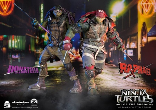 [1790] TMNT2 Raphael and Donatello Exclusive Boxset