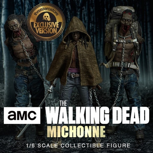 [1744] The Walking Dead【行屍走肉】- 米瓊恩（Michonne）寵物行屍限定套裝