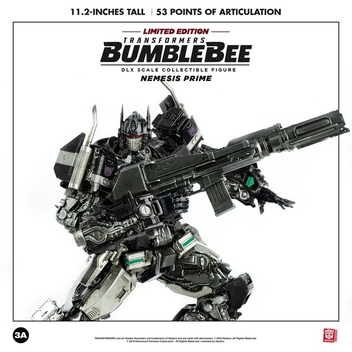 [1625] Nemesis Prime DLX Scale Collectible Figure (Limited Edition) by THREEZERO
