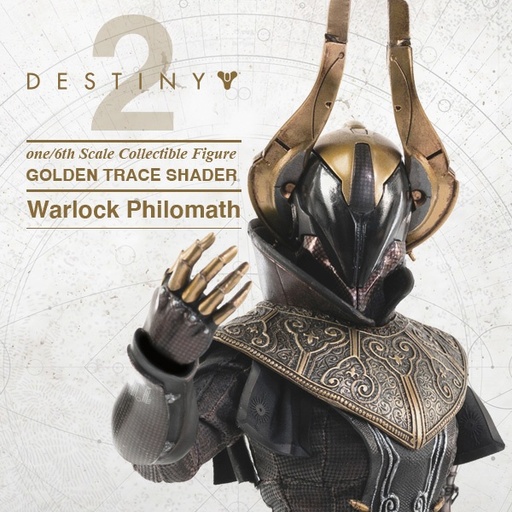 [1438] DESTINY 2 – ウォーロック学者装備　黄金の軌跡・シェーダー