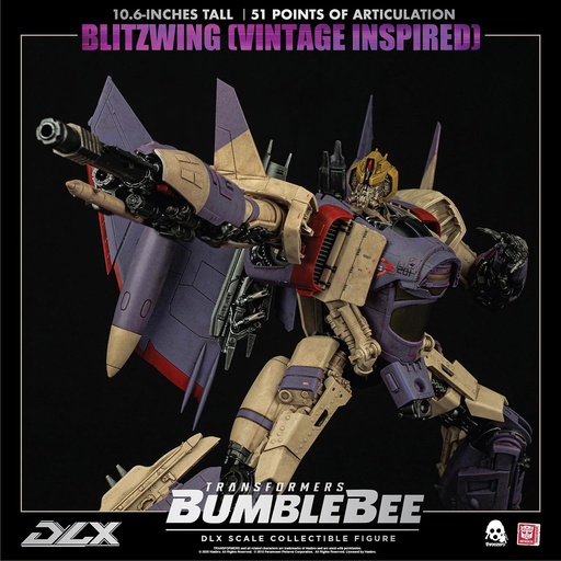 [1401] Transformers: Bumblebee  DLX Blitzwing (Vintage Inspired)