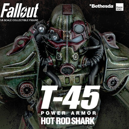 [1115] Fallout  1/6 T-45 Hot Rod Shark Armor Pack