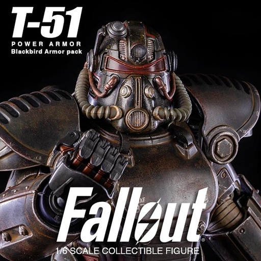 [1110] Fallout 1/6 T-51 Blackbird Armor Pack