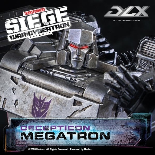 [1092] Hasbro x Threezero Presents DLX Megatron Transformers: War For Cybertron Trilogy  DLX Collectible Series  *US domestic delivery only
