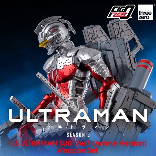 [1080] Anime 'ULTRAMAN' Season 2 FigZero 1/6 ULTRAMAN SUIT Ver7 (Anime Version) Weapon Set