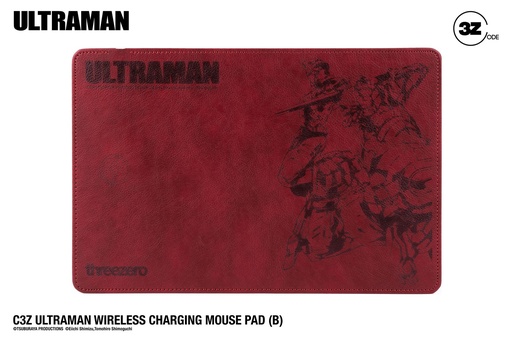 [1031] Code_threezero C3Z ULTRAMAN Wireless Charging Mouse Pad (B)