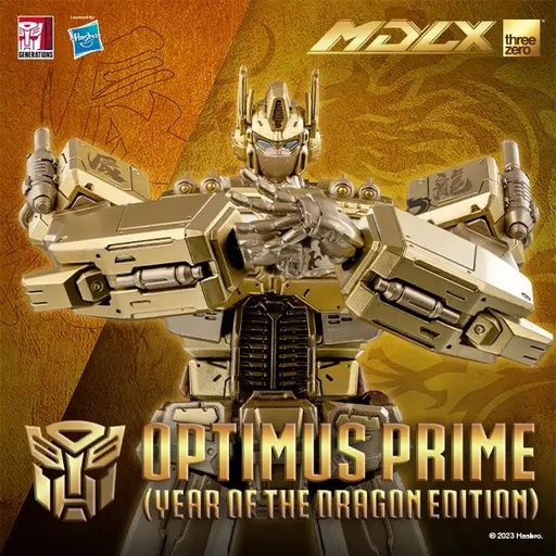 [763] Transformers MDLX Optimus Prime (Year of the Dragon Edition)